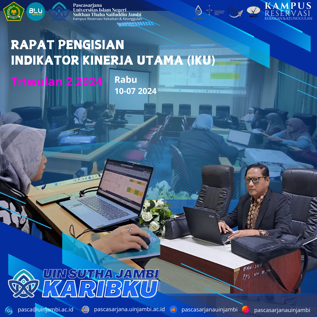 Pascasarjana Adakan Rapat Pengisian IKU Triwulan 2