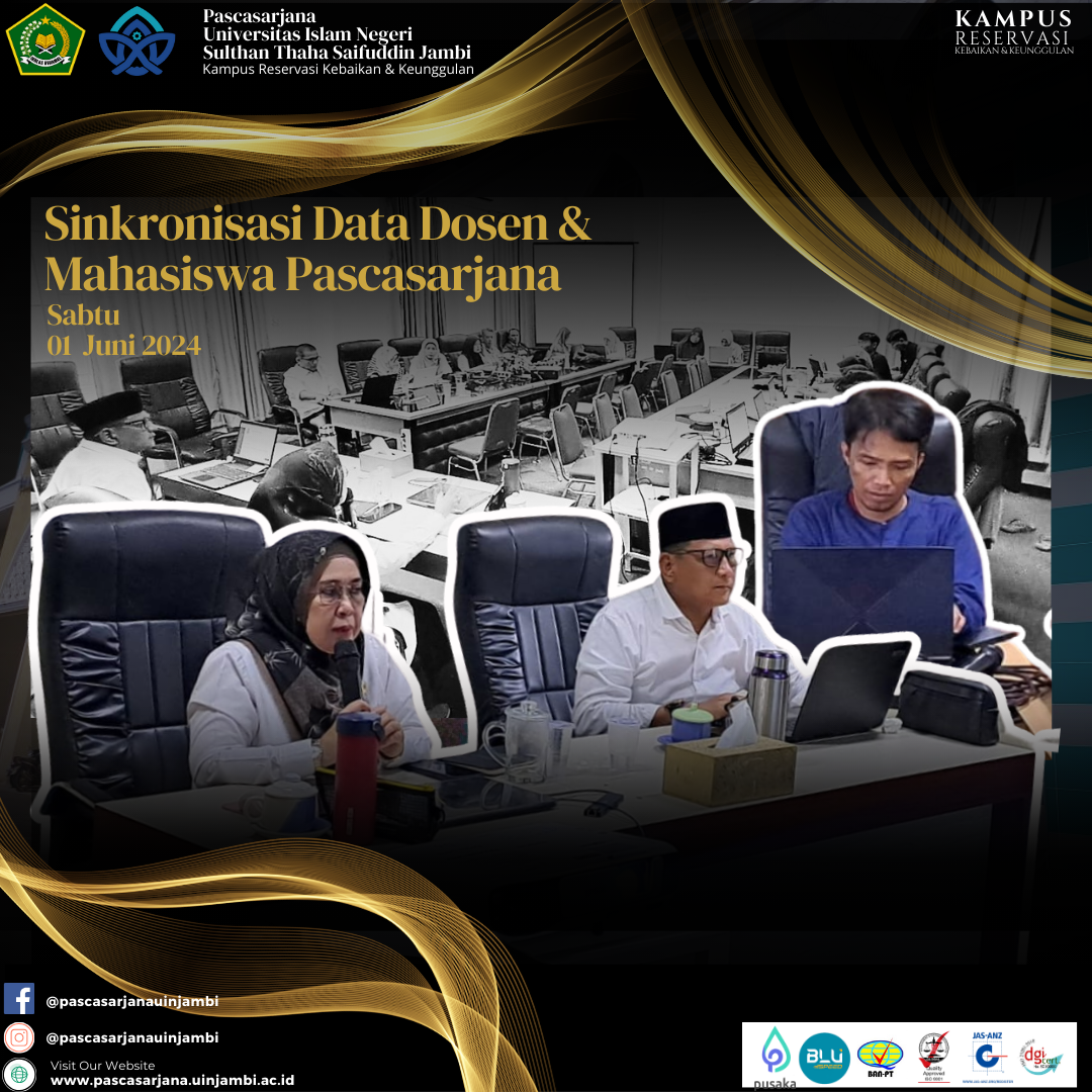“Pascasarjana Memperkuat Efisiensi Administratif dengan Sinkronisasi Data Dosen dan Mahasiswa Pascasarjana bersama UPTIPD”