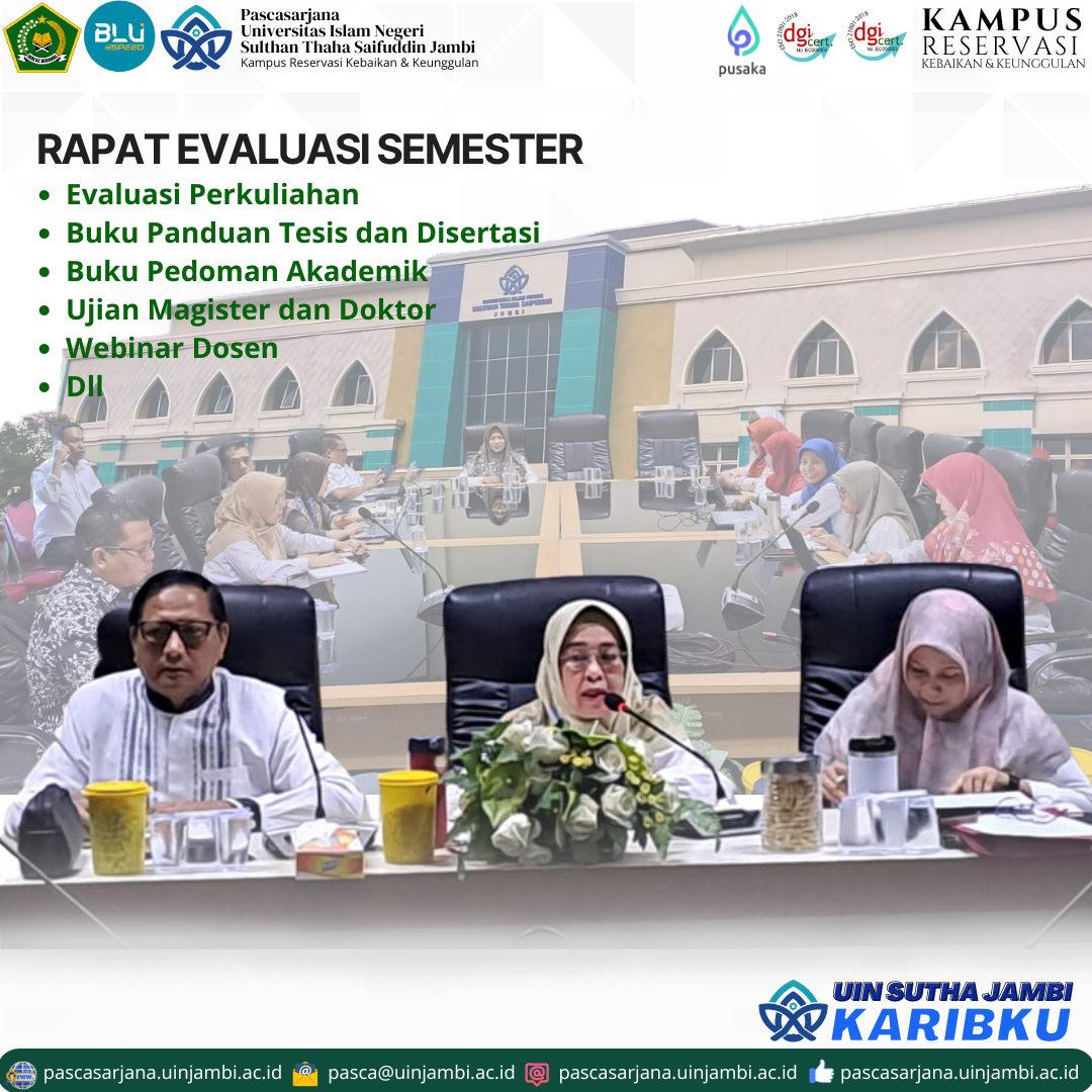 Rapat Evaluasi Semester Pascasarjana: Fokus pada Perbaikan Panduan Akademik dan Proses Pembelajaran