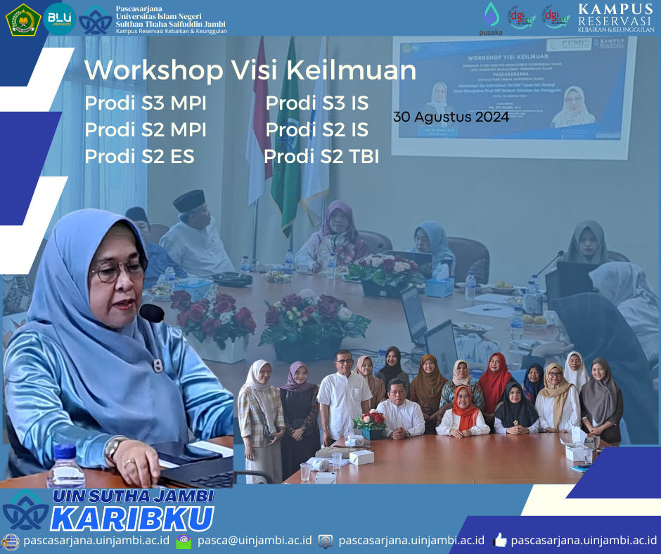 Workshop Penguatan Visi Keilmuan Program Studi di Pascasarjana