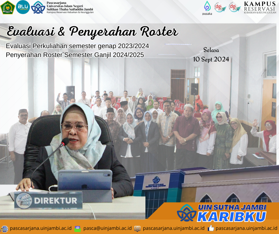 Pascasarjana Gelar: Evaluasi Perkuliahan dan Penyerahan Roster Semester Baru