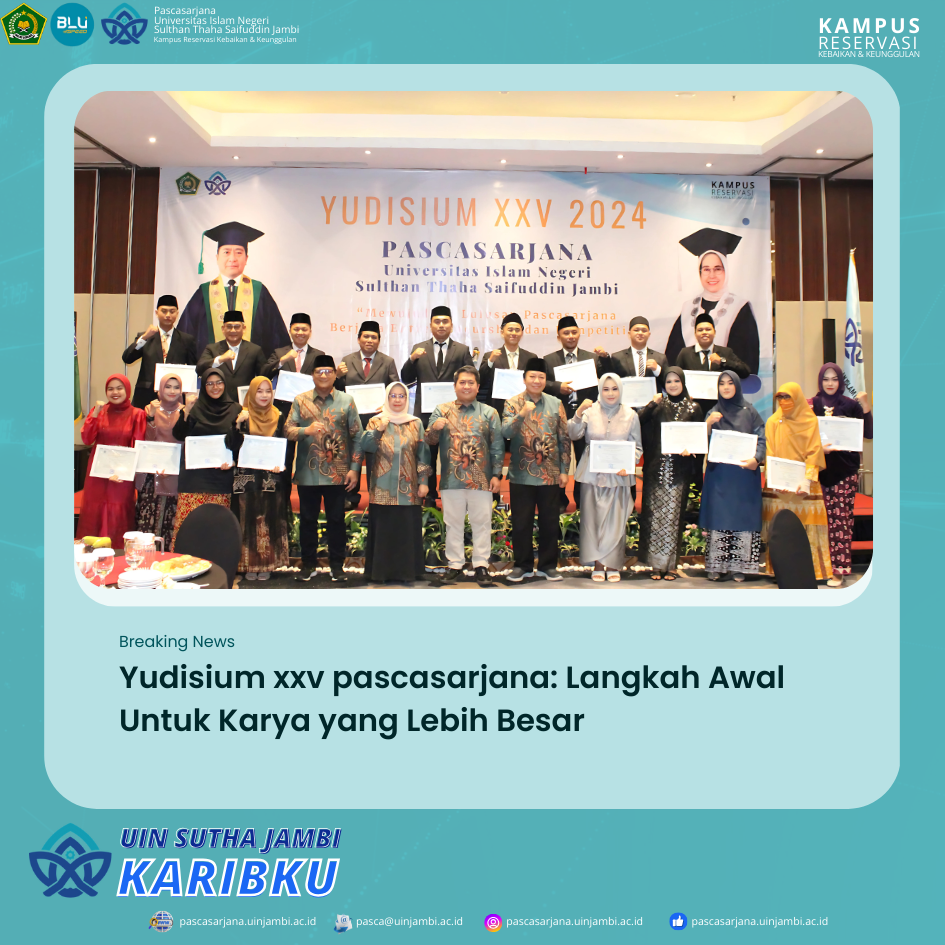Yudisium XXV: Langkah Awal Untuk Karya yang Lebih Besar
