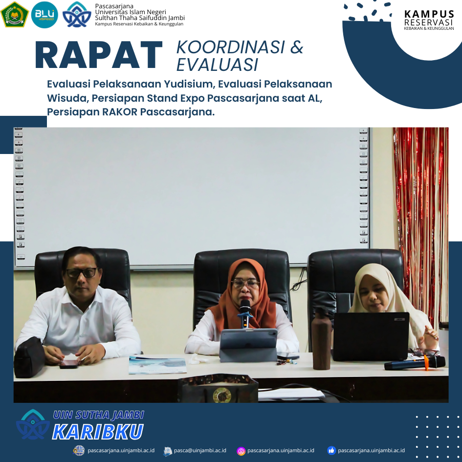 Rapat Koordinasi dan Evaluasi