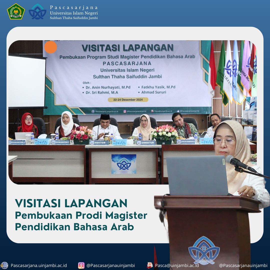 Visitasi Lapangan Pembukaan Program Magister Studi Pendidikan Bahasa Arab Pascasarjana Berjalan Lancar