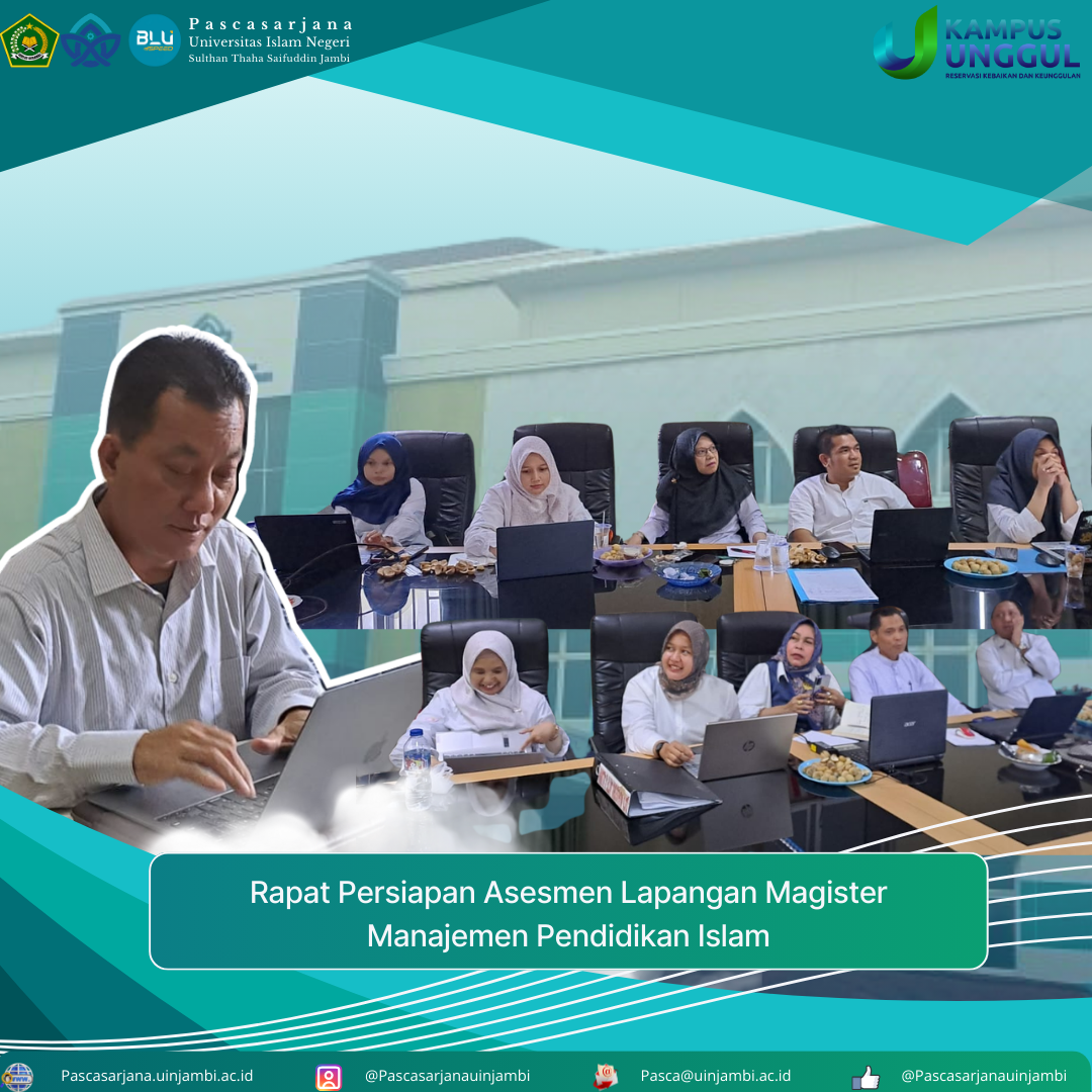 Pascasarjana Gelar Rapat Persiapan Asesmen Lapangan Prodi Manajemen Pendidikan Islam