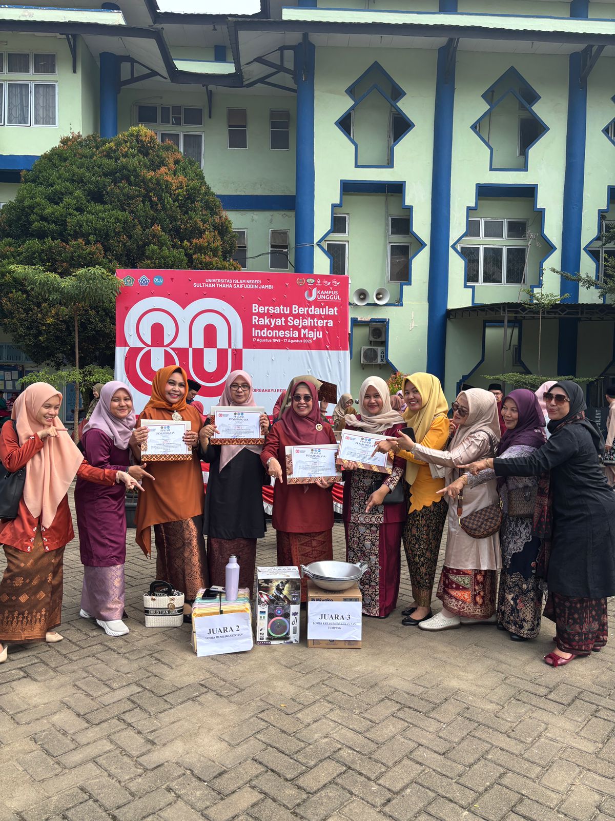 Pascasarjana UIN STS Jambi Borong Juara pada Lomba Kemerdekaan