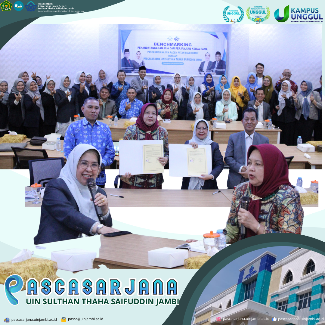 Pascasarjana UIN STS Jambi Jalin Kerja Sama dengan Pascasarjana UIN Raden Fatah Palembang
