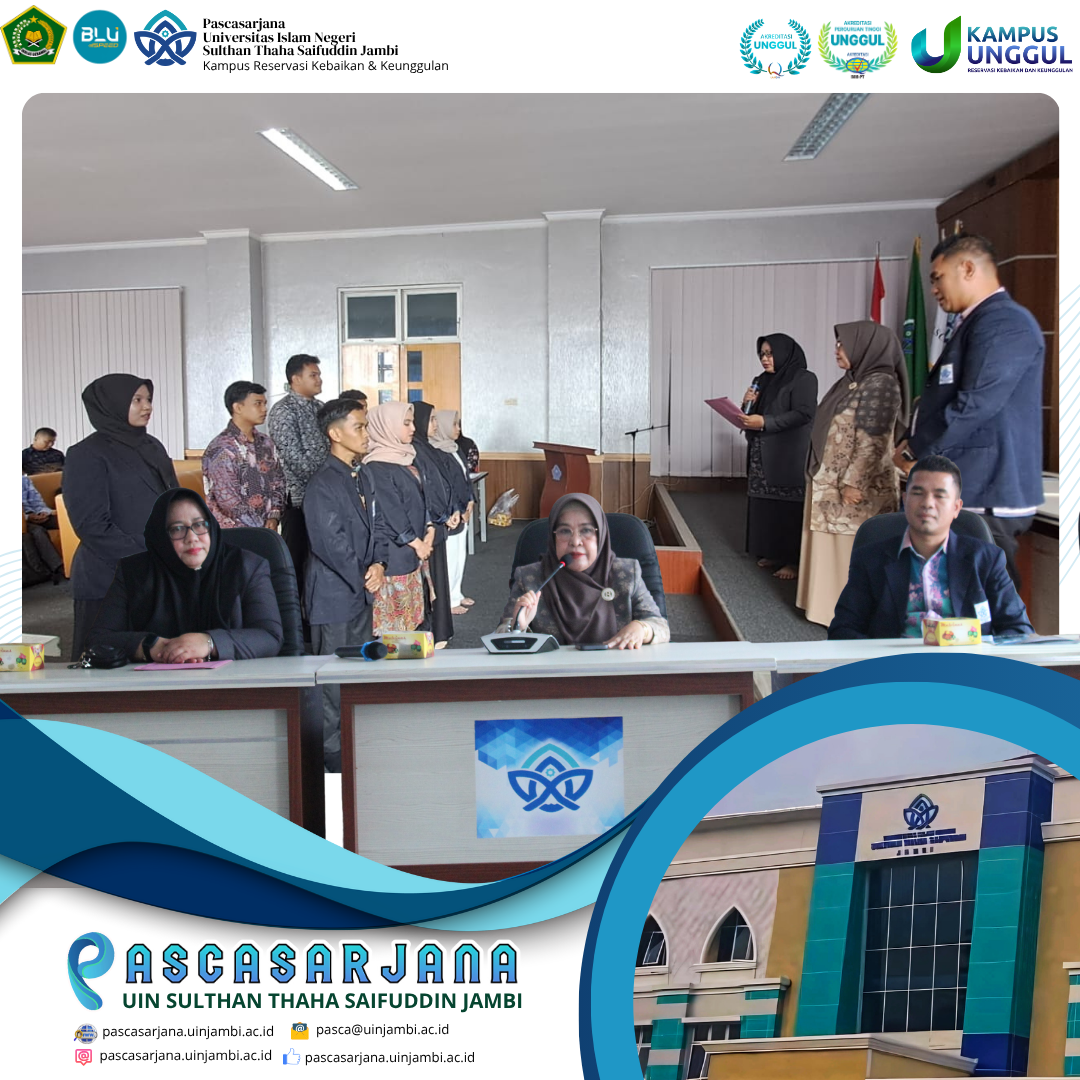 Pelantikan Forum Mahasiswa Magister Ekonomi Syariah (FORMMESYA) Pascasarjana UIN STS Jambi Periode 2025–2026: Wujudkan Mahasiswa Intelektual, Religius, dan Kolaboratif