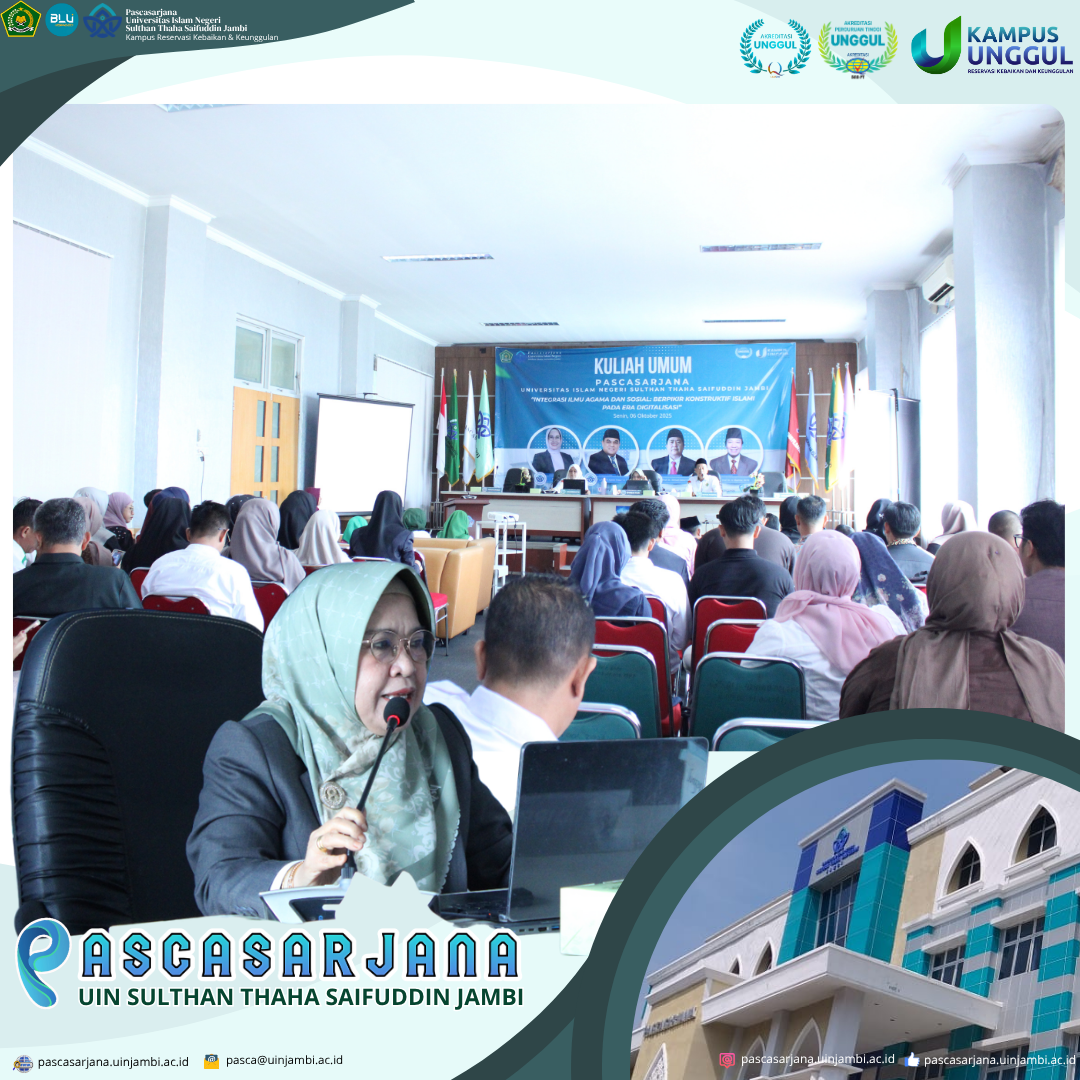 Pascasarjana UIN STS Jambi Gelar Orientasi Mahasiswa Baru, Tegaskan Visi, Misi, dan Arah Pengembangan Akademik