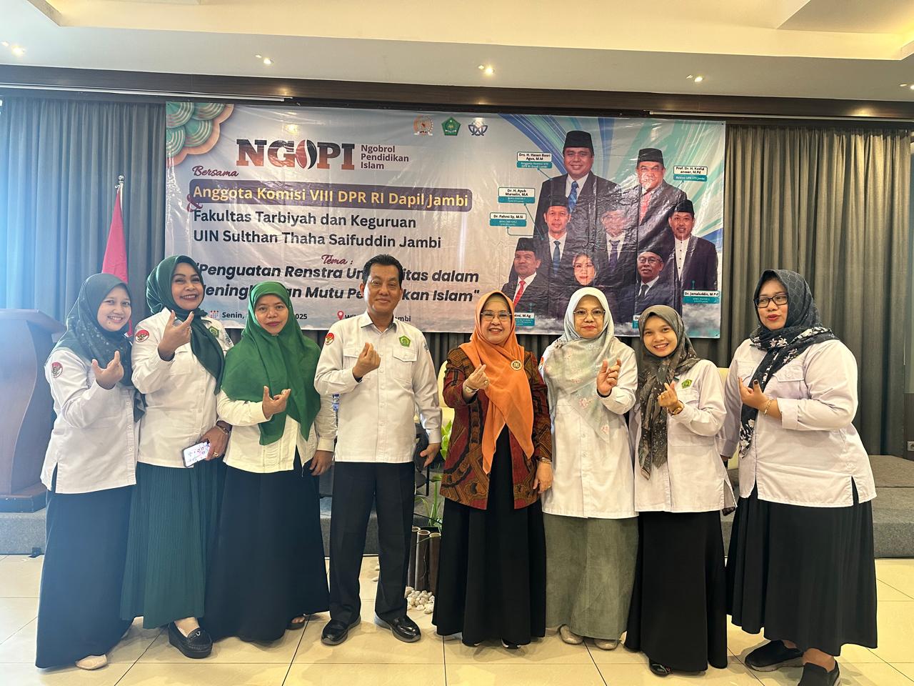 Solidkan Arah Strategis, Pascasarjana UIN STS Jambi Hadiri Forum NGOPI ke-40