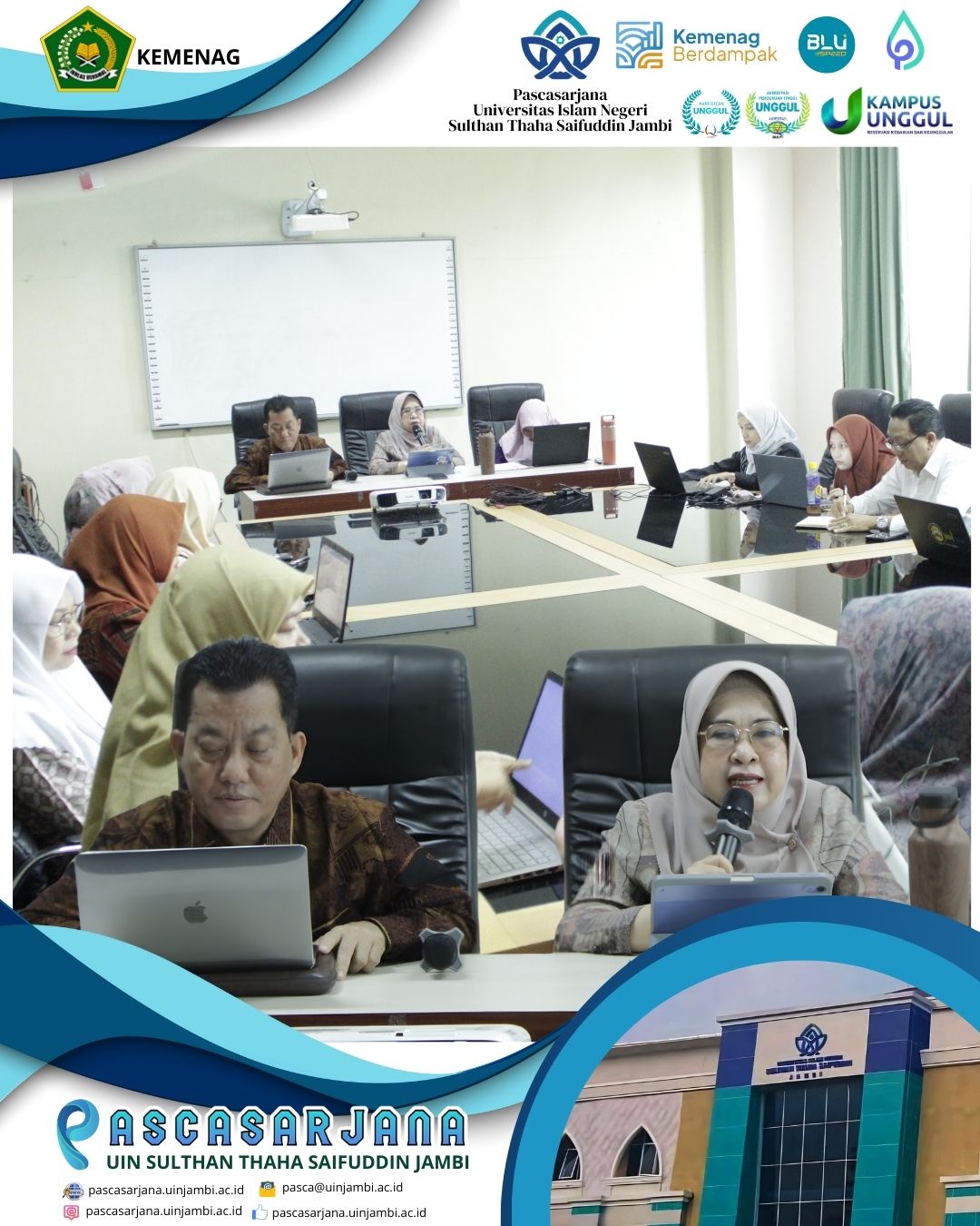 Direktur Pascasarjana Pimpin Rapat Koordinasi Strategis Penguatan Mutu Akademik Semester Genap 2026