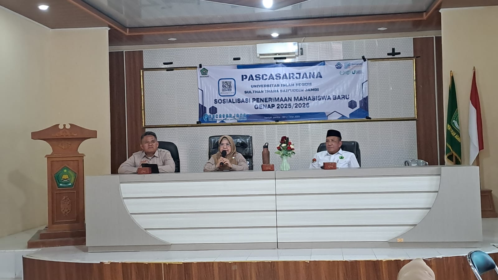 Sosialisasi Pascasarjana UIN STS Jambi, Direktur Tekankan Pentingnya SDM sebagai Aset Daerah