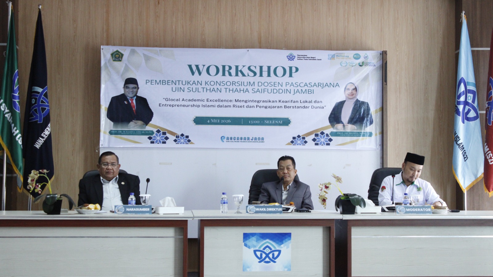 Dorong “Glocal Academic Excellence”, Pascasarjana UIN STS Jambi Bentuk Konsorsium Dosen