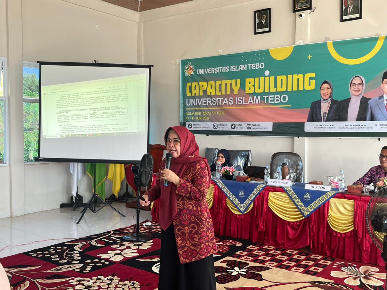 Prof. Risnita Berbagi Strategi Akreditasi Unggul pada Capacity Building Universitas Islam Tebo
