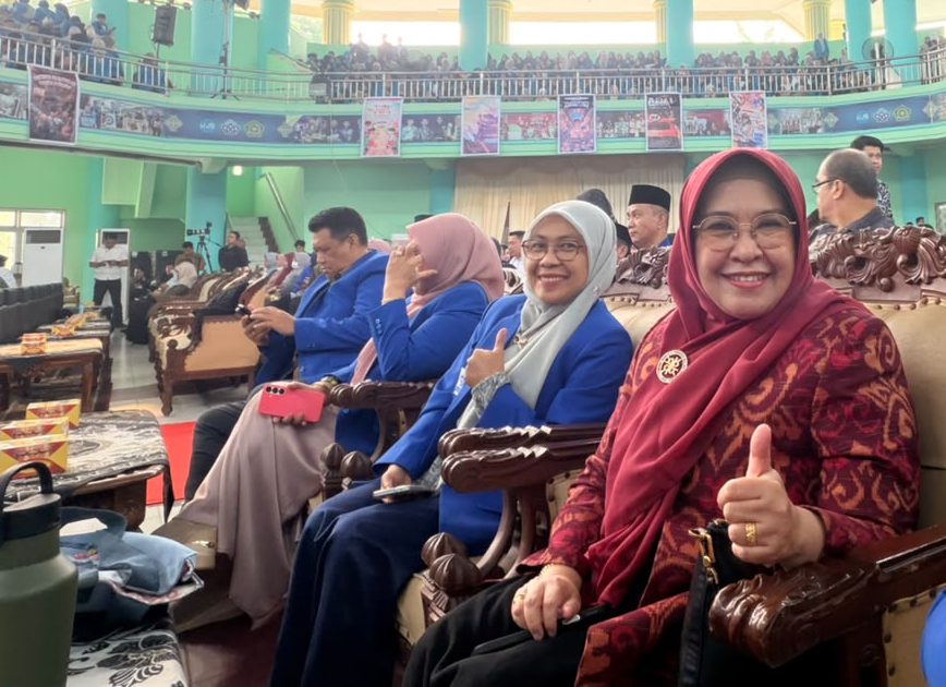 PASCASARJANA UIN STS JAMBI HADIRI KULIAH UMUM BERSAMA MENTERI HAM RI NATALIUS PIGAI